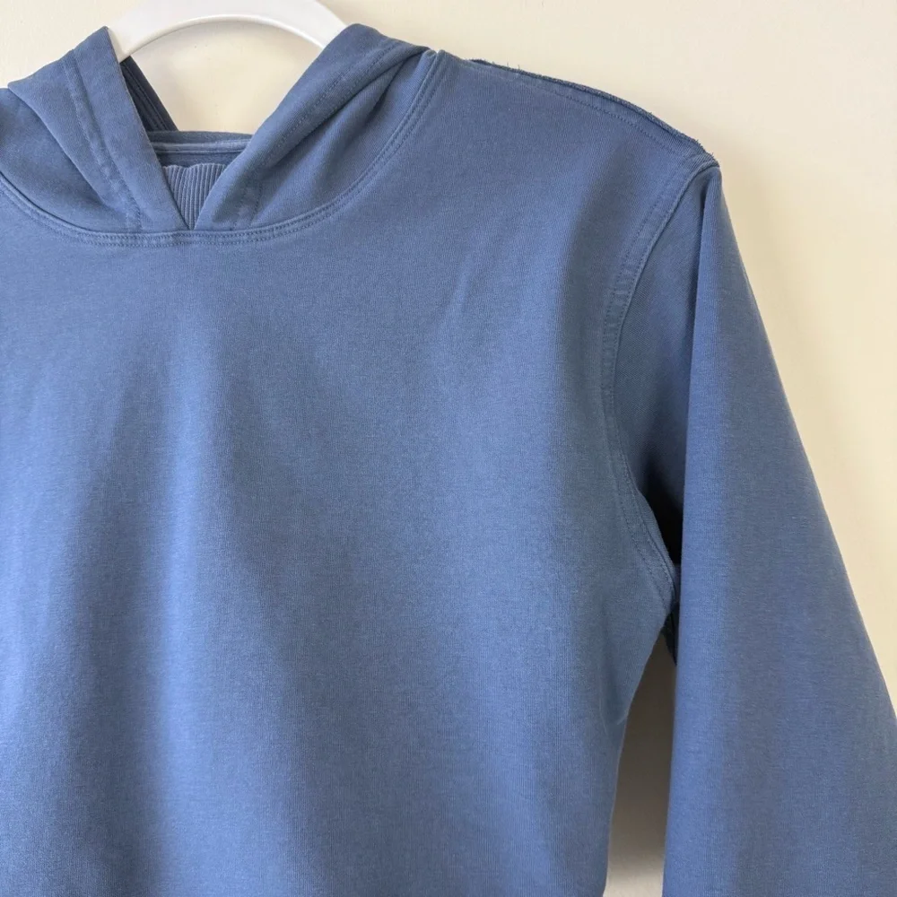 Lululemon All Yours Cropped Hoodie Blue
